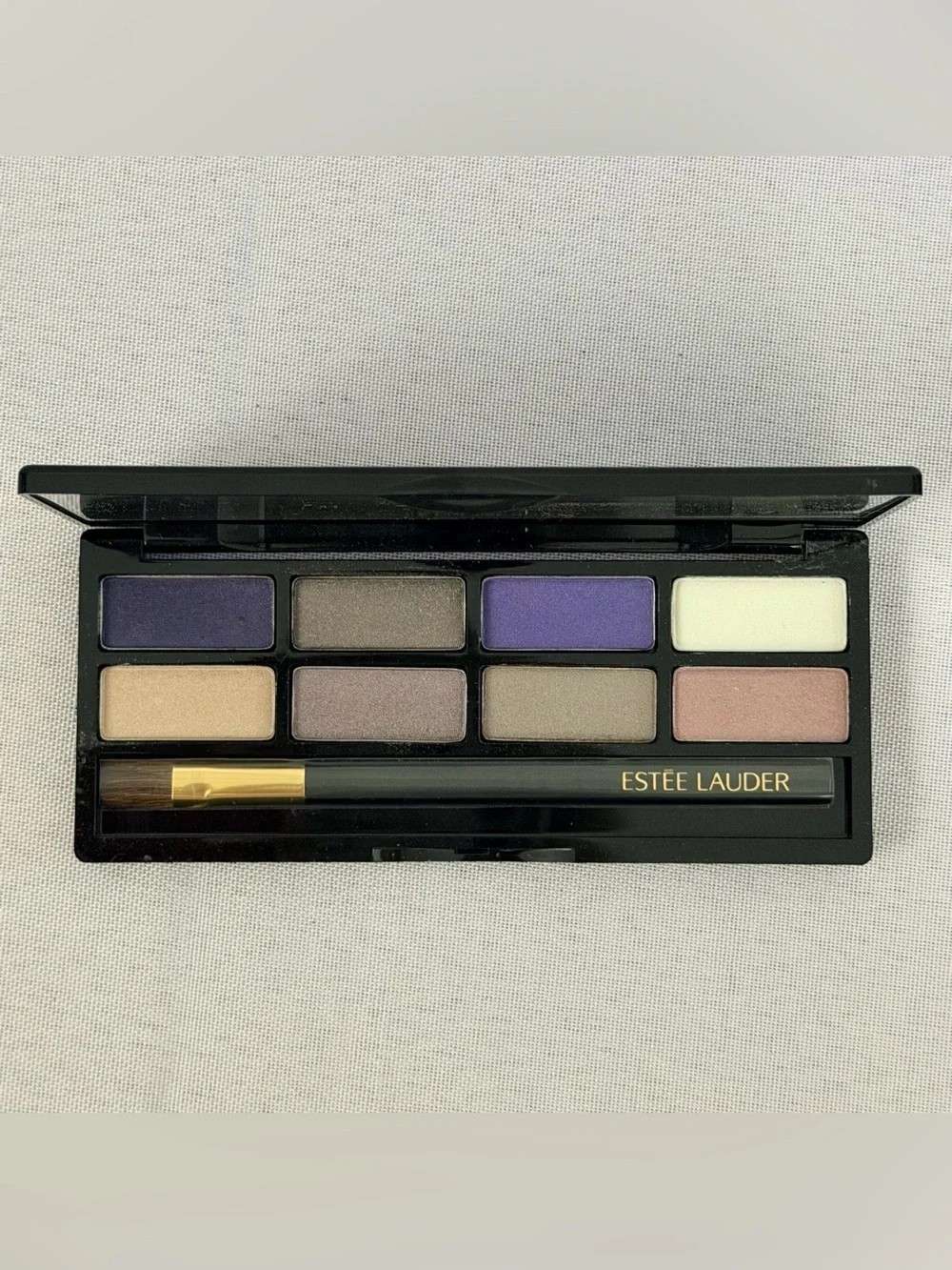 Estee Lauder Bundle of 3 Compact Eyeshadow Pallets with Mirrors (Neutral&Purples